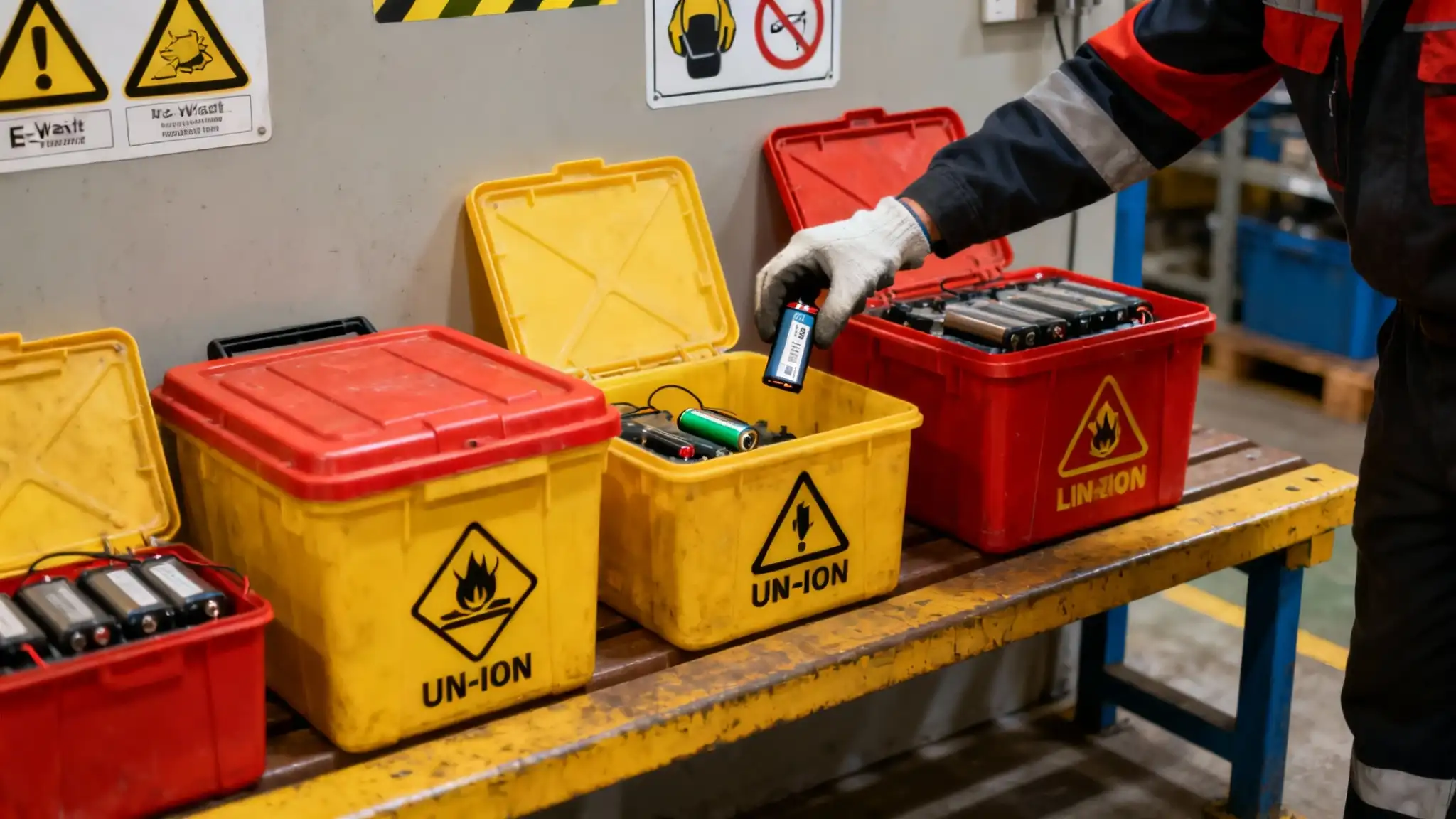 Safe Battery & Hazardous Fractions Handling